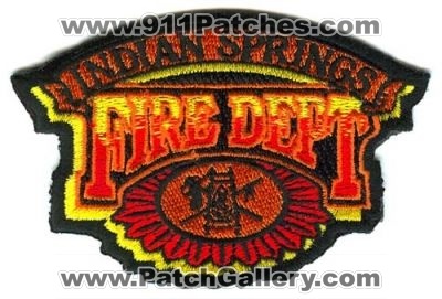 Indian Springs Fire Dept Patch (Colorado)
[b]Scan From: Our Collection[/b]
Keywords: department