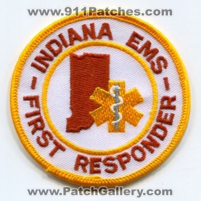 Indiana State EMS First Responder (Indiana)
Scan By: PatchGallery.com
Keywords: certified emergency medical services