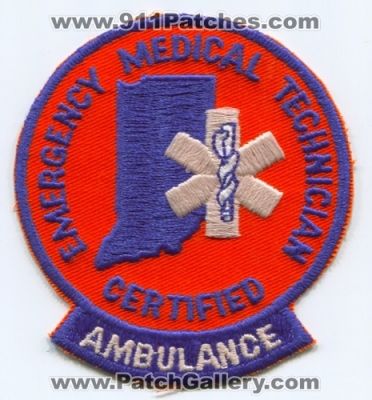 Indiana State EMT Ambulance (Indiana)
Scan By: PatchGallery.com
Keywords: ems certified emergency medical technician