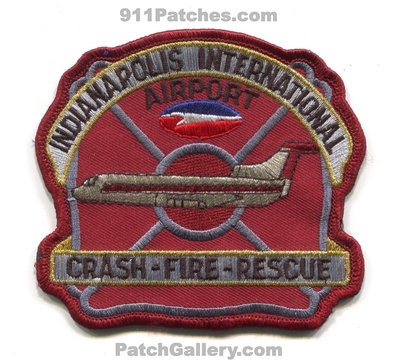 Indianapolis International Airport Crash Fire Rescue CFR Department Patch (Indiana)
Scan By: PatchGallery.com
Keywords: dept. arff aircraft firefighter firefighting