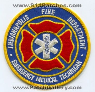 Indianapolis Fire Department Emergency Medical Technician EMT (Indiana)
Scan By: PatchGallery.com
Keywords: dept.