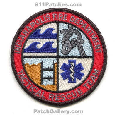 Indianapolis Fire Department Tactical Rescue Team Patch (Indiana)
Scan By: PatchGallery.com
Keywords: dept. technical trt