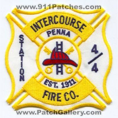 Intercourse Fire Company Station 4-4 (Pennsylvania)
Scan By: PatchGallery.com
Keywords: co. penna department dept. 4/4