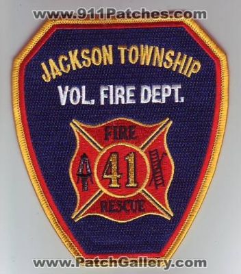 Jackson Township Volunteer Fire Department 41 (Pennsylvania)
Thanks to Dave Slade for this scan.
Keywords: vol. dept. rescue