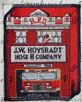 JW Hoysradt Hose Company 8 Fire Department (New York)
Thanks to swmpside for this picture.
Keywords: j.w. h.f.d. hfd hudson dept.