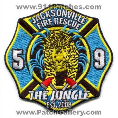 Jacksonville Fire and Rescue Department Station 59 (Florida)
Scan By: PatchGallery.com
Keywords: jfrd & dept. company the jungle