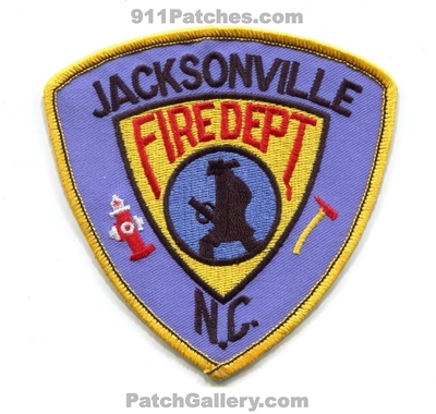 Jacksonville Fire Department Patch (North Carolina)
Scan By: PatchGallery.com
Keywords: dept. n.c. nc