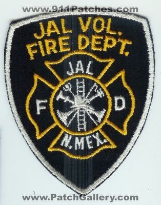 Jal Volunteer Fire Department (New Mexico)
Thanks to Mark C Barilovich for this scan.
Keywords: vol. dept. fd n. mex.