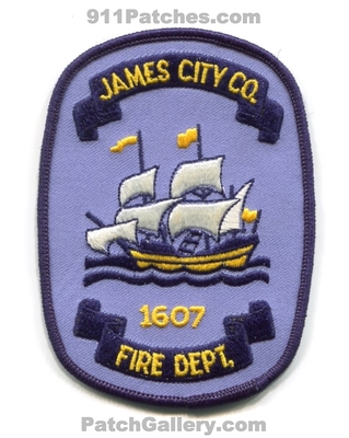 James City County Fire Department Patch (Virginia)
Scan By: PatchGallery.com
Keywords: co. dept. 1607