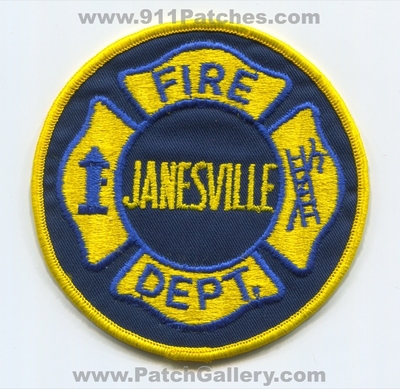 Janesville Fire Department Patch (Wisconsin)
Scan By: PatchGallery.com
Keywords: dept.
