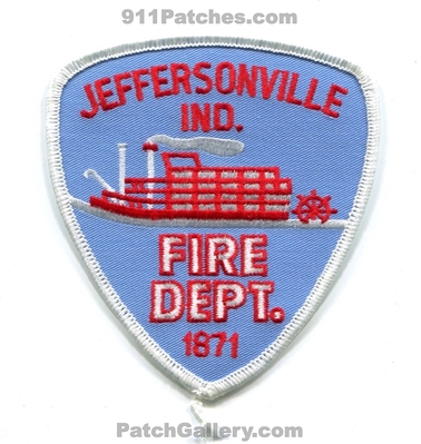 Jeffersonville Fire Department Patch (Indiana)
Scan By: PatchGallery.com
