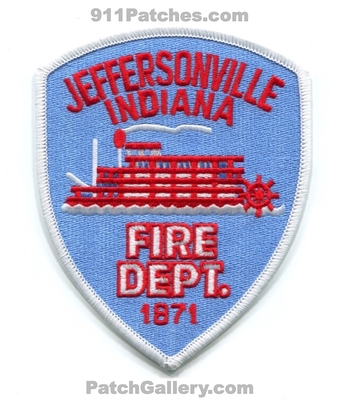 Jeffersonville Fire Department Patch (Indiana)
Scan By: PatchGallery.com
