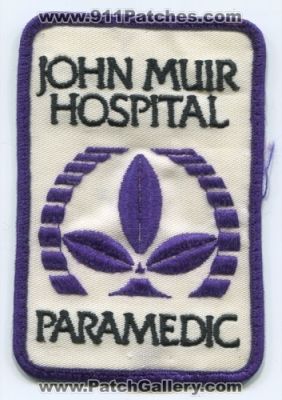 John Muir Hospital Paramedic (California)
Scan By: PatchGallery.com
Keywords: ems