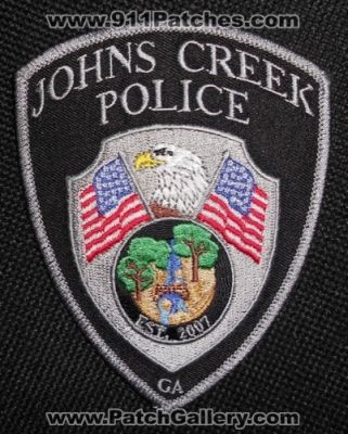 Johns Creek Police Department (Georgia)
Thanks to Matthew Marano for this picture.
Keywords: dept.