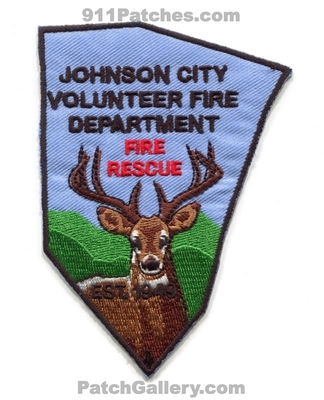 Johnson City Volunteer Fire Rescue Department Patch (Texas)
Scan By: PatchGallery.com
Keywords: vol. dept. est. 1949