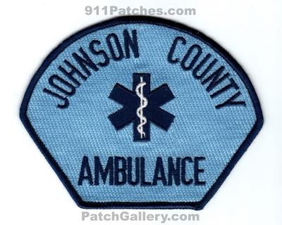 Johnson County Ambulance EMS Patch (Iowa)
Scan By: PatchGallery.com
Keywords: co. emt paramedic