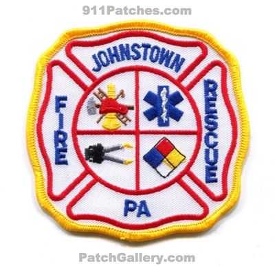Johnstown Fire Rescue Department Patch (Pennsylvania)
Scan By: PatchGallery.com
Keywords: dept. pa