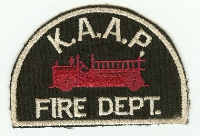 KAAP Kansas Army Ammunition Plant Fire Dept
Thanks to PaulsFirePatches.com for this scan.
Keywords: department k.a.a.p.