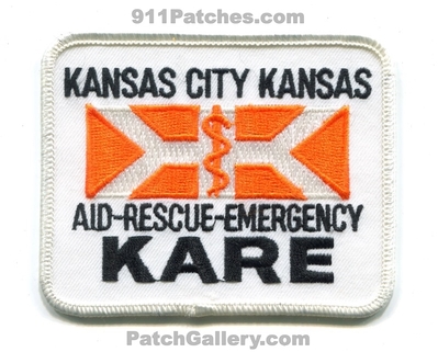 Kansas City Kansas Aid Rescue Emergency KARE Patch (Kansas)
Scan By: PatchGallery.com
Keywords: ems ambulance