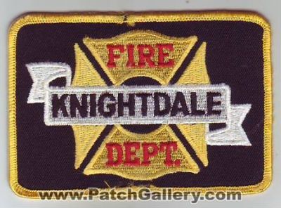 Knightdale Fire Department (North Carolina)
Thanks to Dave Slade for this scan.
Keywords: dept