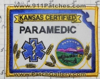 Kansas State Certified Paramedic (Kansas)
Thanks to swmpside for this picture.
Keywords: ems