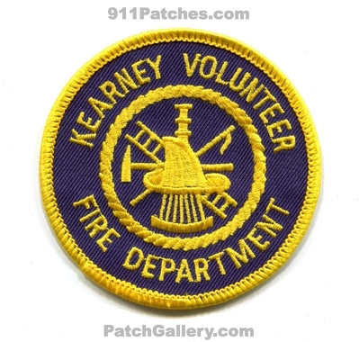 Kearney Volunteer Fire Department Patch (Nebraska)
Scan By: PatchGallery.com
Keywords: vol. dept.