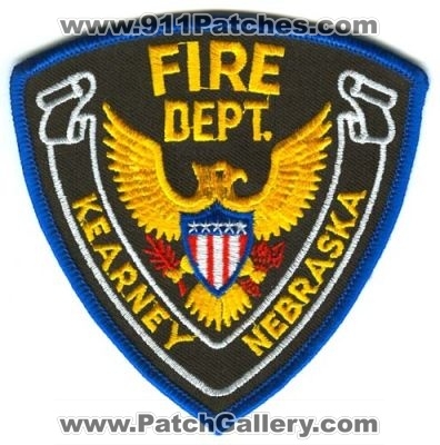 Kearney Fire Department Patch (Nebraska)
Scan By: PatchGallery.com
Keywords: dept.
