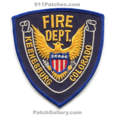 Keenesburg Fire Department Patch (Colorado)
[b]Scan From: Our Collection[/b]
Keywords: dept.