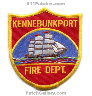 Kennebunkport Fire Department Patch (Maine)
Scan By: PatchGallery.com
Keywords: dept.