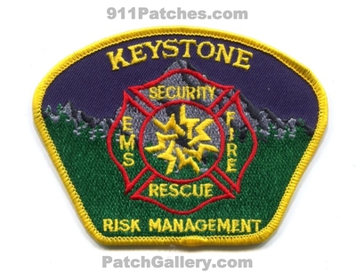 Keystone Resort Fire Rescue EMS Patch (Colorado)
[b]Scan From: Our Collection[/b]
Keywords: ski area security risk management