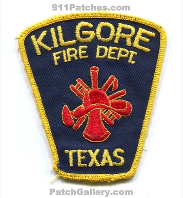 Kilgore Fire Department Patch (Texas)
Scan By: PatchGallery.com
Keywords: dept.