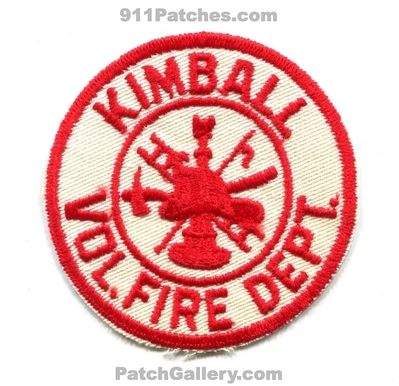 Kimball Volunteer Fire Department Patch (Nebraska)
Scan By: PatchGallery.com
Keywords: vol. dept.