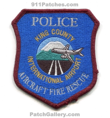 King County International Airport Aircraft Fire Rescue Police Department Patch (Washington)
Scan By: PatchGallery.com
Keywords: co. arff crash cfr dept.