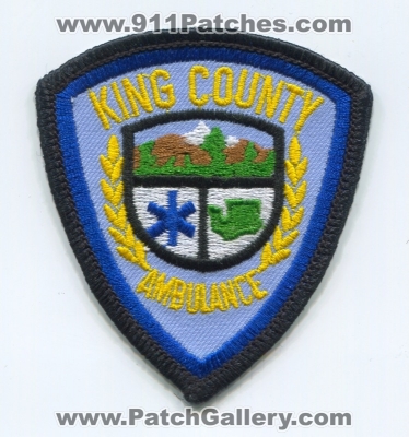 King County Ambulance Patch (Washington)
Scan By: PatchGallery.com
Keywords: co. ems emt paramedic