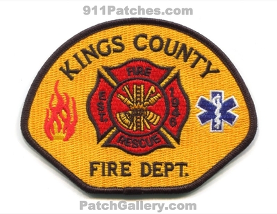 Kings County Fire Rescue Department Patch (California)
Scan By: PatchGallery.com
Keywords: co. dept. est. 1946