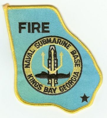 Kings Bay Naval Submarine Base Fire
Thanks to PaulsFirePatches.com for this scan.
Keywords: georgia us navy