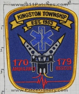 Kingston Township Ambulance 170 Rescue 179 (Pennsylvania)
Thanks to Alans-Stuff.com for this scan.
Keywords: twp. ems