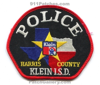 Klein Independent School District Police Department Harris County Patch (Texas)
Scan By: PatchGallery.com
Keywords: i.s.d. isd dept. co.