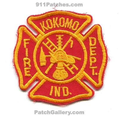 Kokomo Fire Department Patch (Indiana)
Scan By: PatchGallery.com
