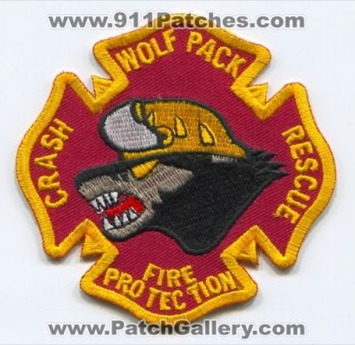 Kunsan Air Base Fire Protection Crash Rescue (Korea)
Scan By: PatchGallery.com
Keywords: ab cfr department dept. wolf pack