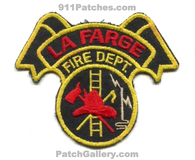 La Farge Fire Department Patch (Wisconsin)
Scan By: PatchGallery.com
Keywords: lafarge dept.