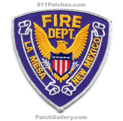 La Mesa Fire Department Patch (New Mexico)
Scan By: PatchGallery.com
Keywords: dept.