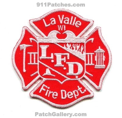 La Valle Fire Department Patch (Wisconsin)
Scan By: PatchGallery.com
Keywords: lavalle dept. lfd