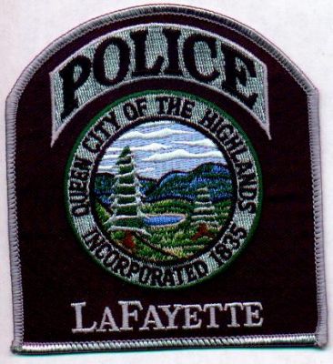 LaFayette Police
Thanks to EmblemAndPatchSales.com for this scan.
Keywords: georgia