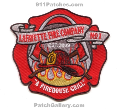Lafayette Fire Company Number 1 A Firehouse Grill Restaurant Patch (Missouri)
Scan By: PatchGallery.com
Keywords: co. no. #1 est. 2009
