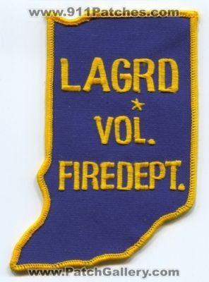 Lagrd Volunteer Fire Department (Indiana)
Scan By: PatchGallery.com
Keywords: vol. dept.