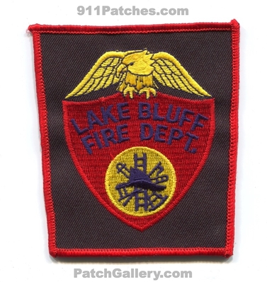 Lake Bluff Fire Department Patch (Illinois)
Scan By: PatchGallery.com
