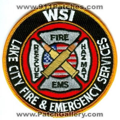 Lake City Fire and Emergency Services WSI (Missouri)
Scan By: PatchGallery.com
Keywords: & rescue haz-mat hazmat ems