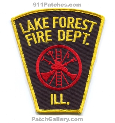 Lake Forest Fire Department Patch (Illinois)
Scan By: PatchGallery.com
