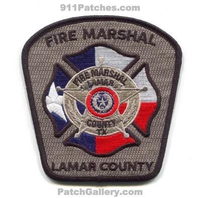 Lamar County Fire Marshal Patch (Texas)
Scan By: PatchGallery.com
[b]Patch Made By: 911Patches.com[/b]
Keywords: co.